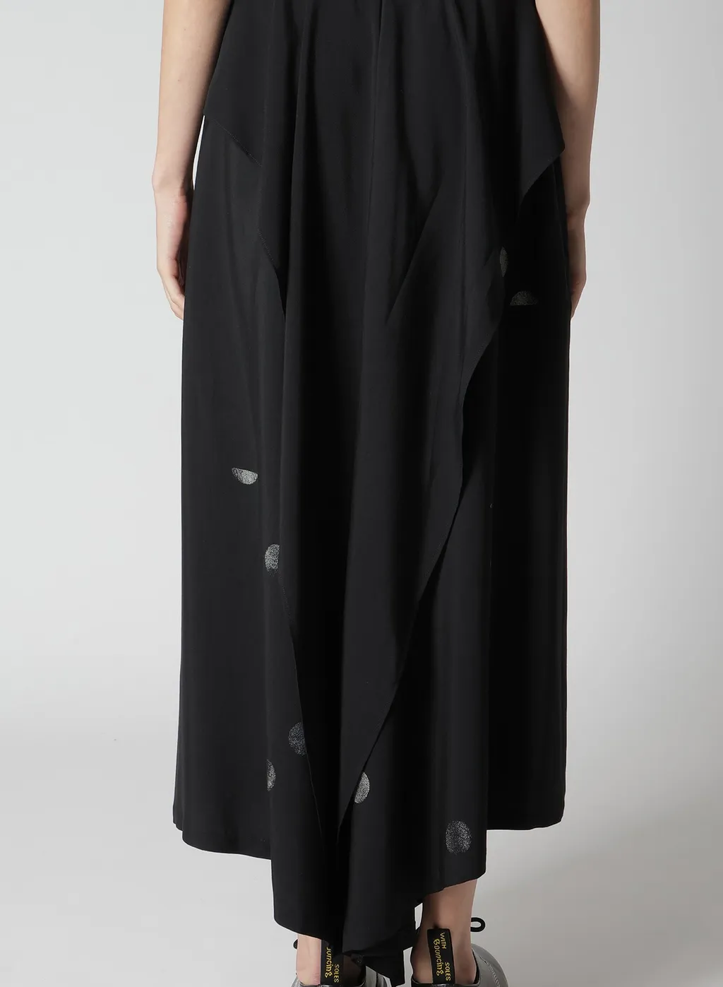 Cu/Ry Gabardine Dot Front Tied Pants