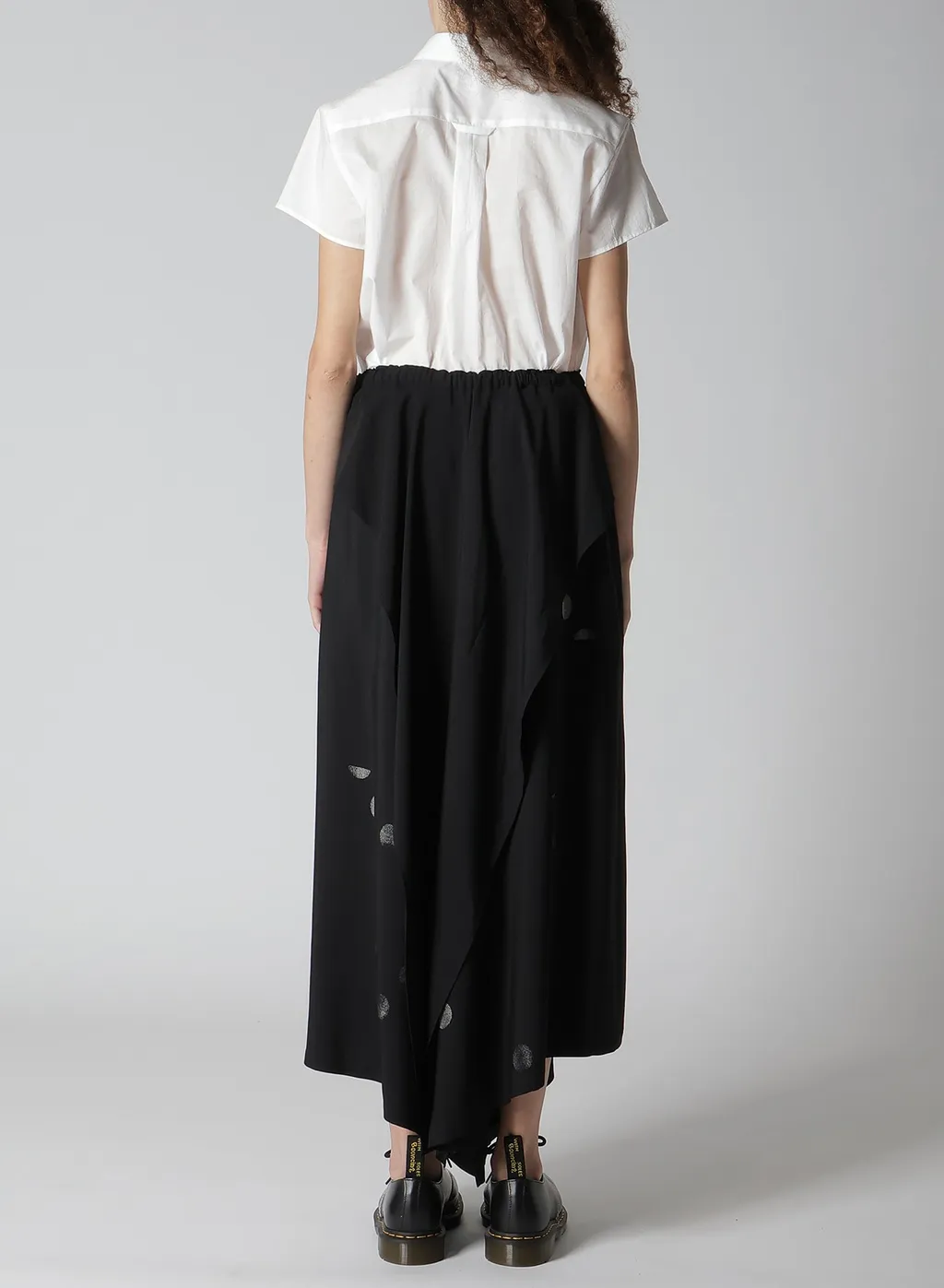 Cu/Ry Gabardine Dot Front Tied Pants
