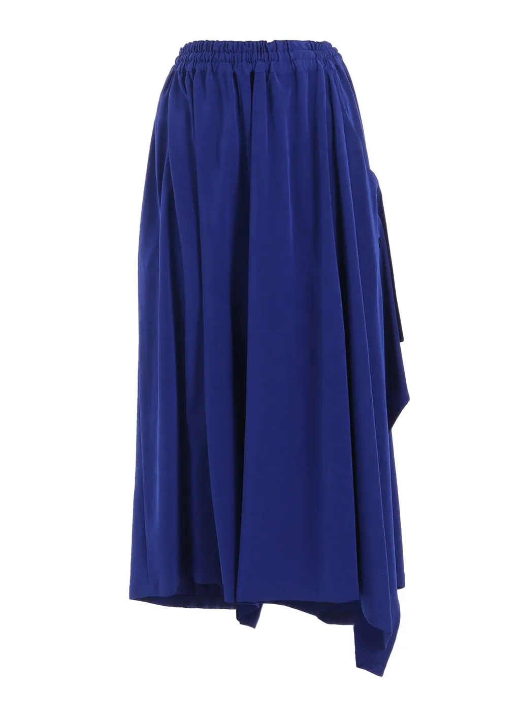 Crepe De Chine Side Cloth Elastic Pants