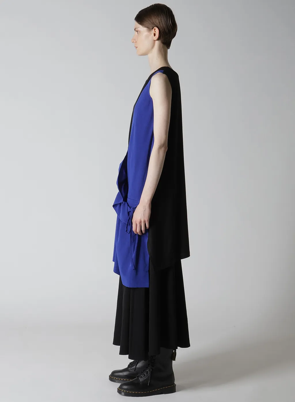 Crepe De Chine Sleeveless Blouse