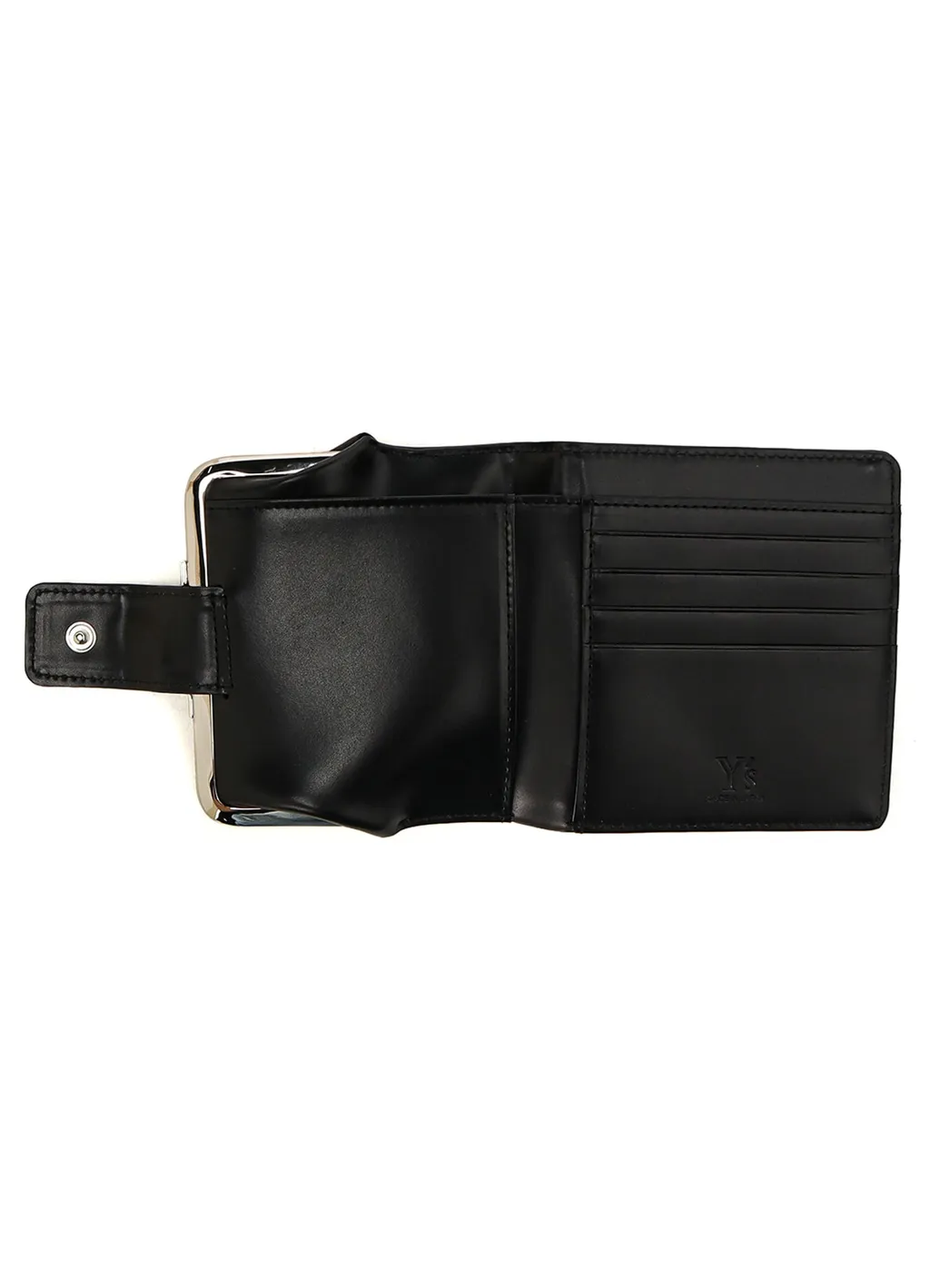 Glossy Smooth Leather Small Wallet