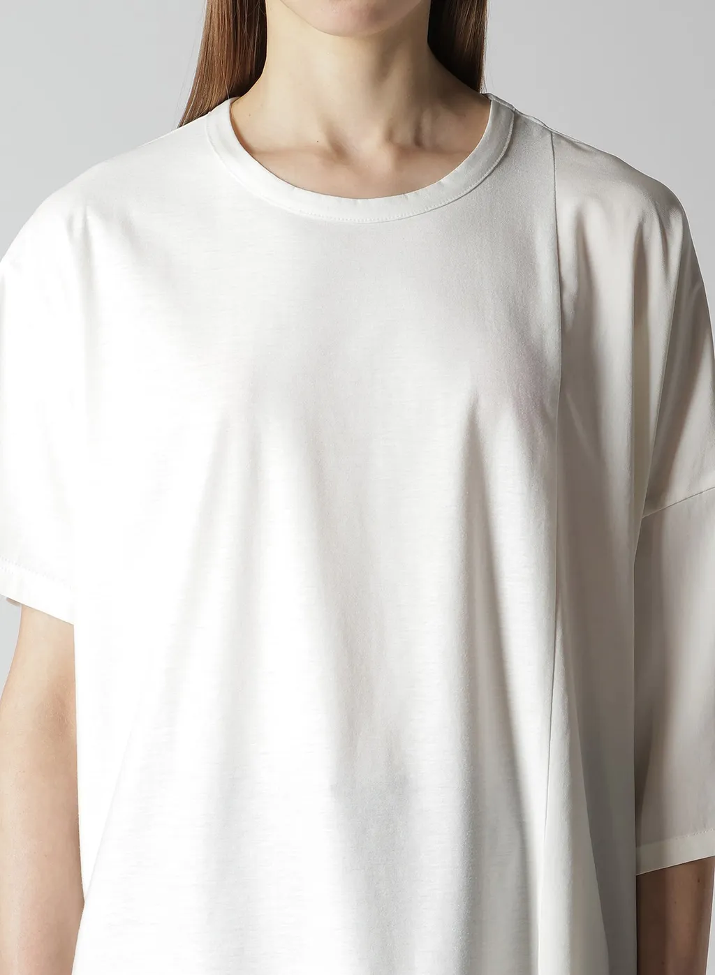 Crepe De Chine Left Drop Blouse