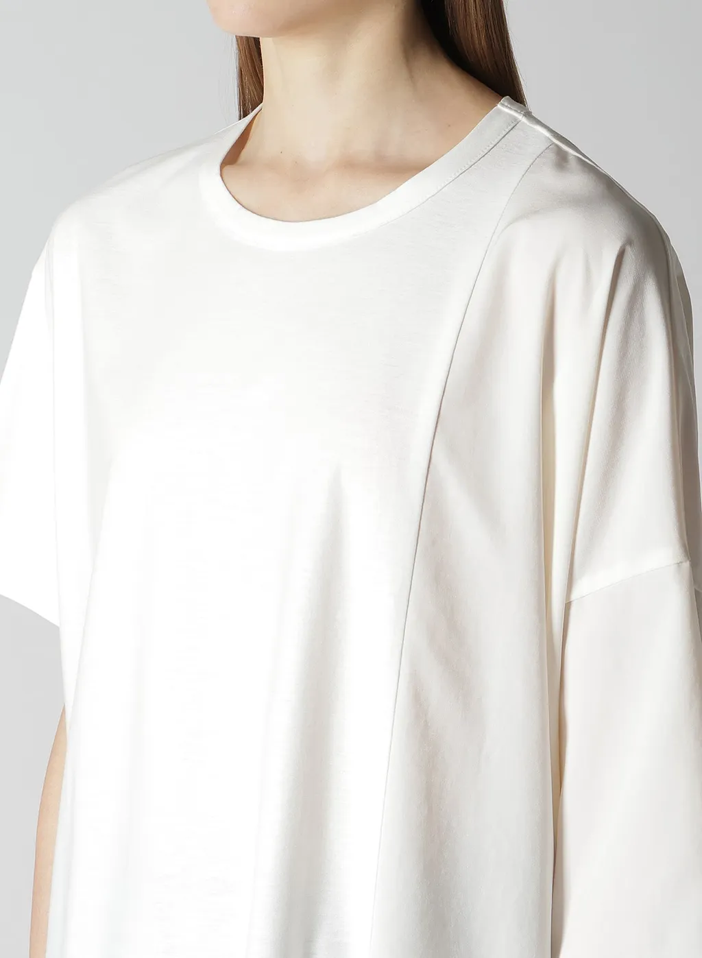 Crepe De Chine Left Drop Blouse