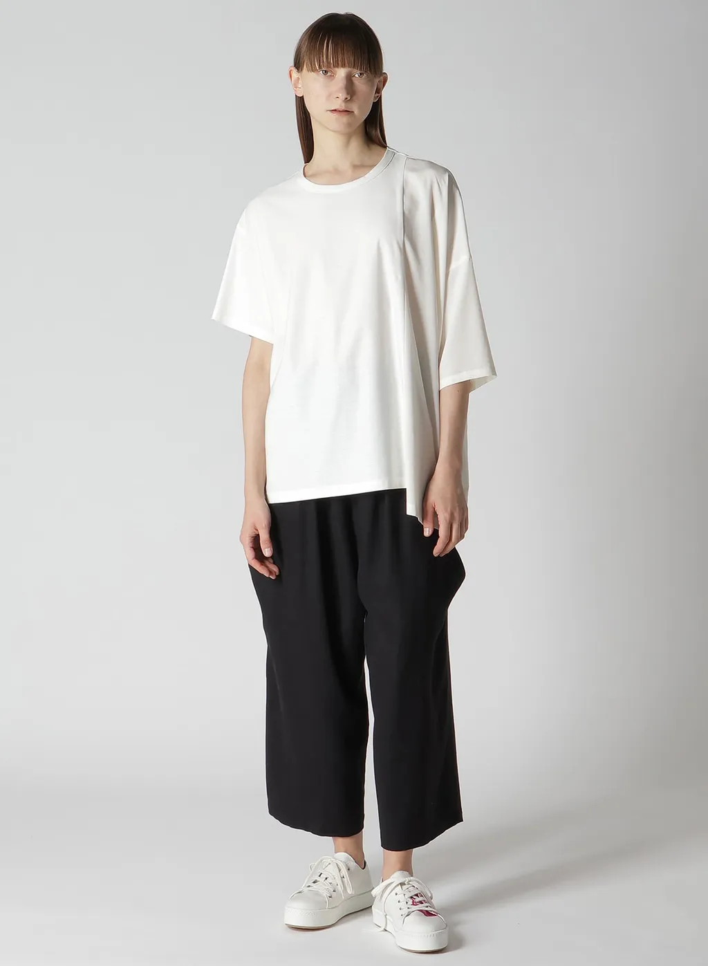 Crepe De Chine Left Drop Blouse