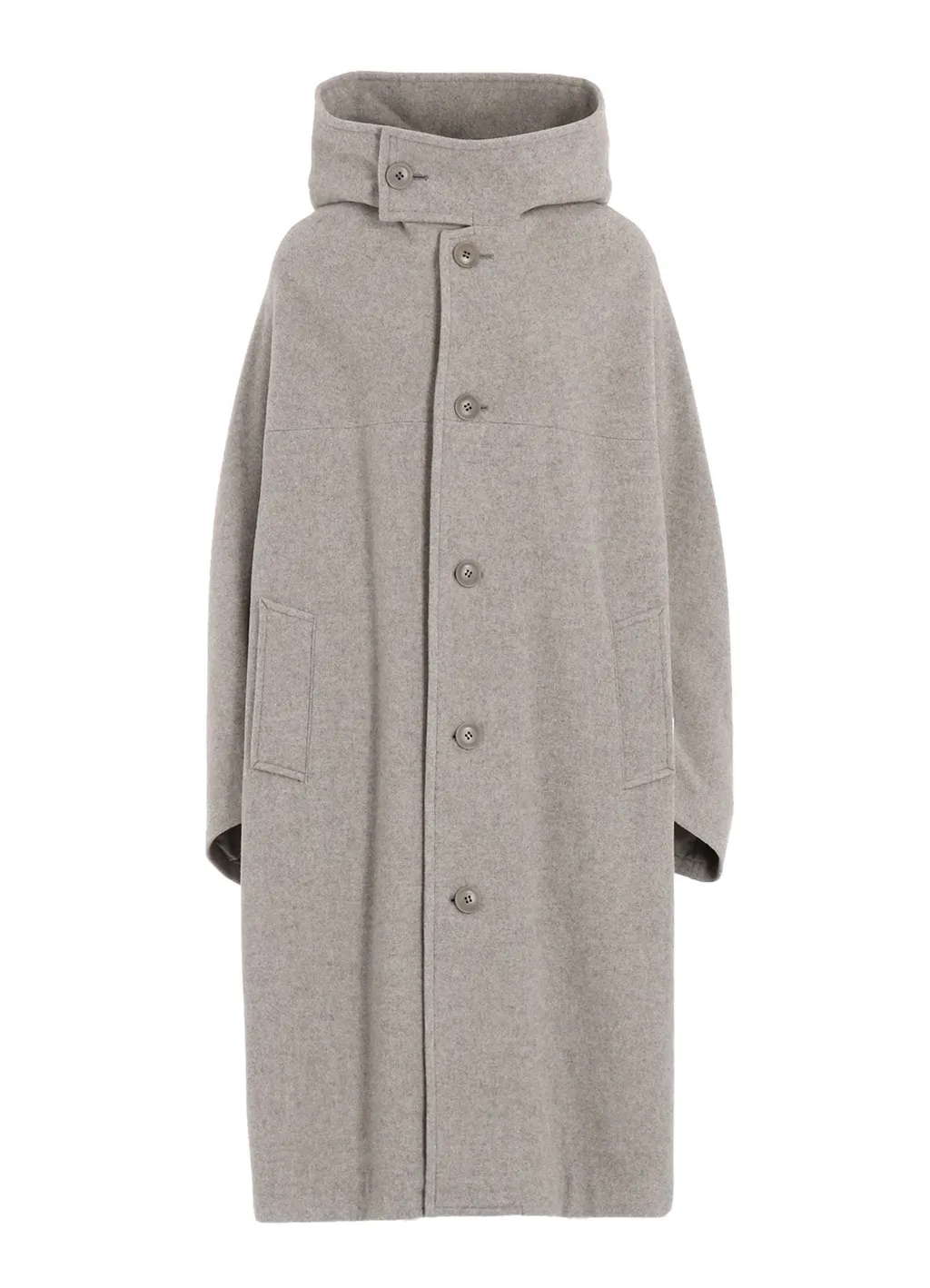 Airy Mosser Long Cape Coat