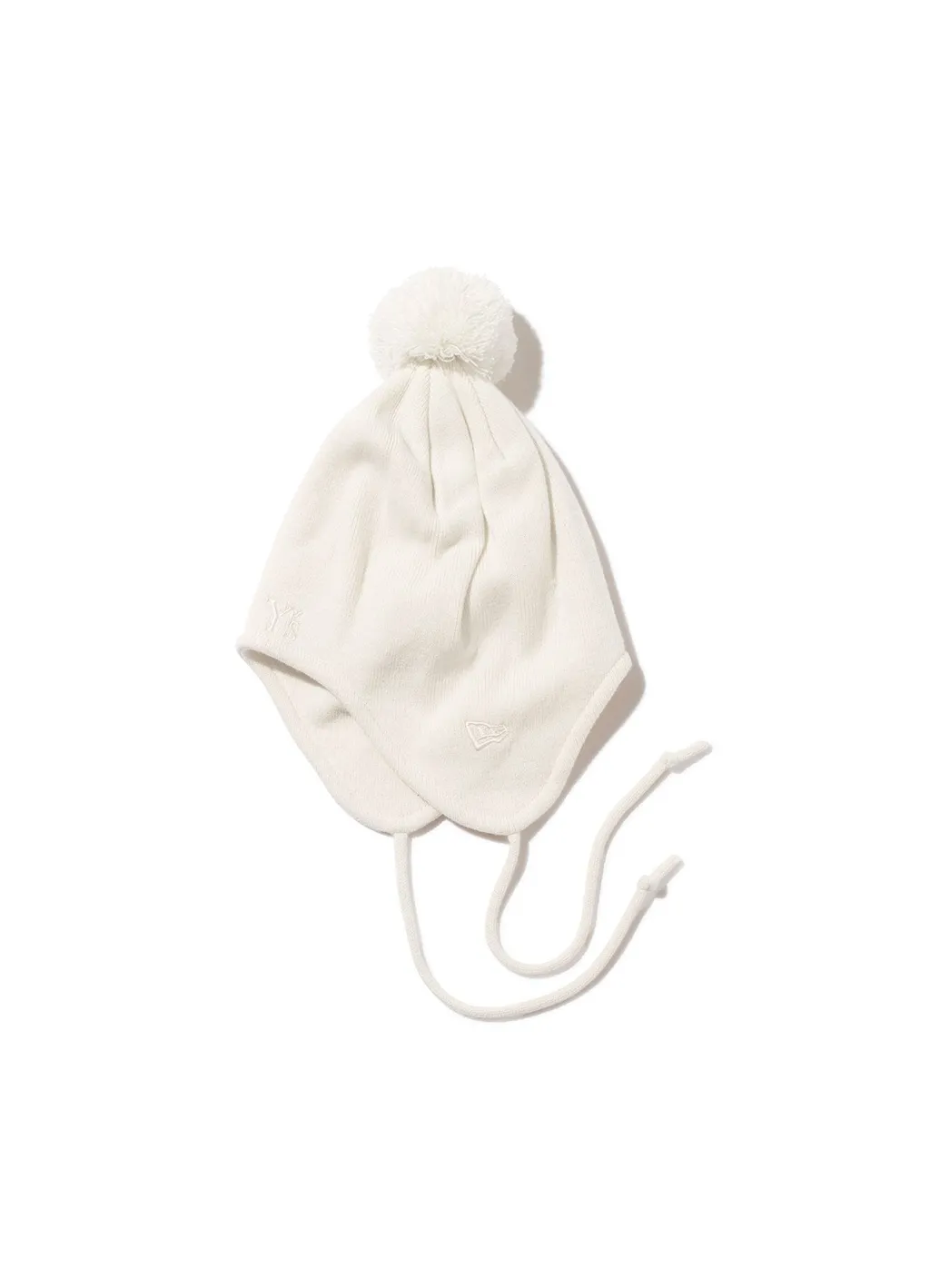 Y's × New Era Ear Flap Pom-Pon Knit