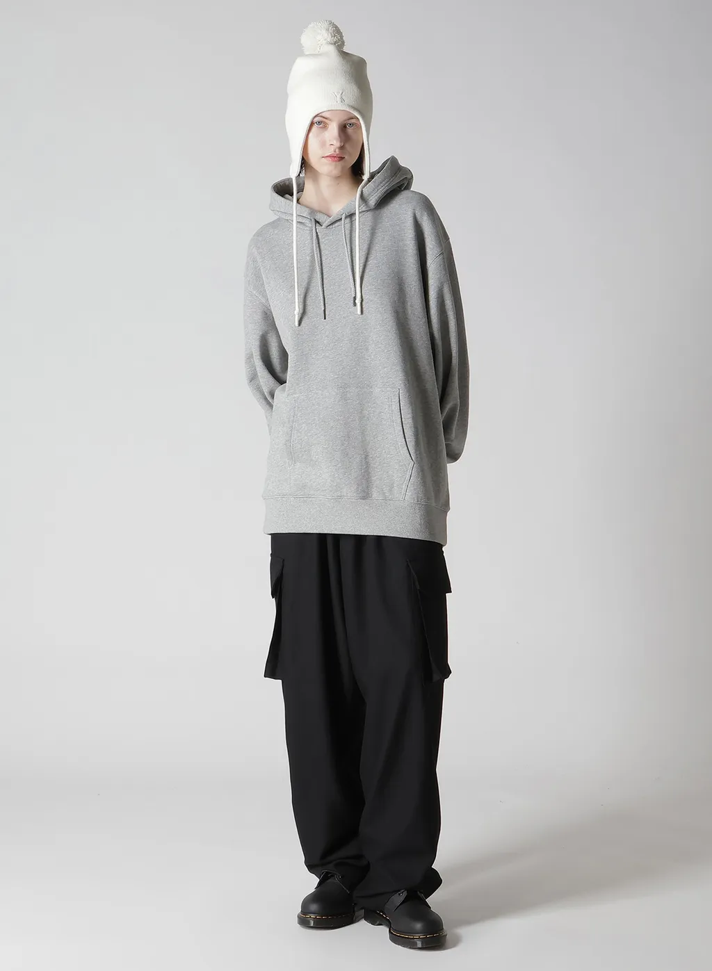 Y's × New Era Ear Flap Pom-Pon Knit