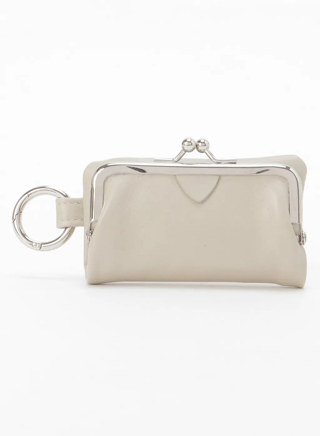 Metal Ring Detail Mini Clasp Purse