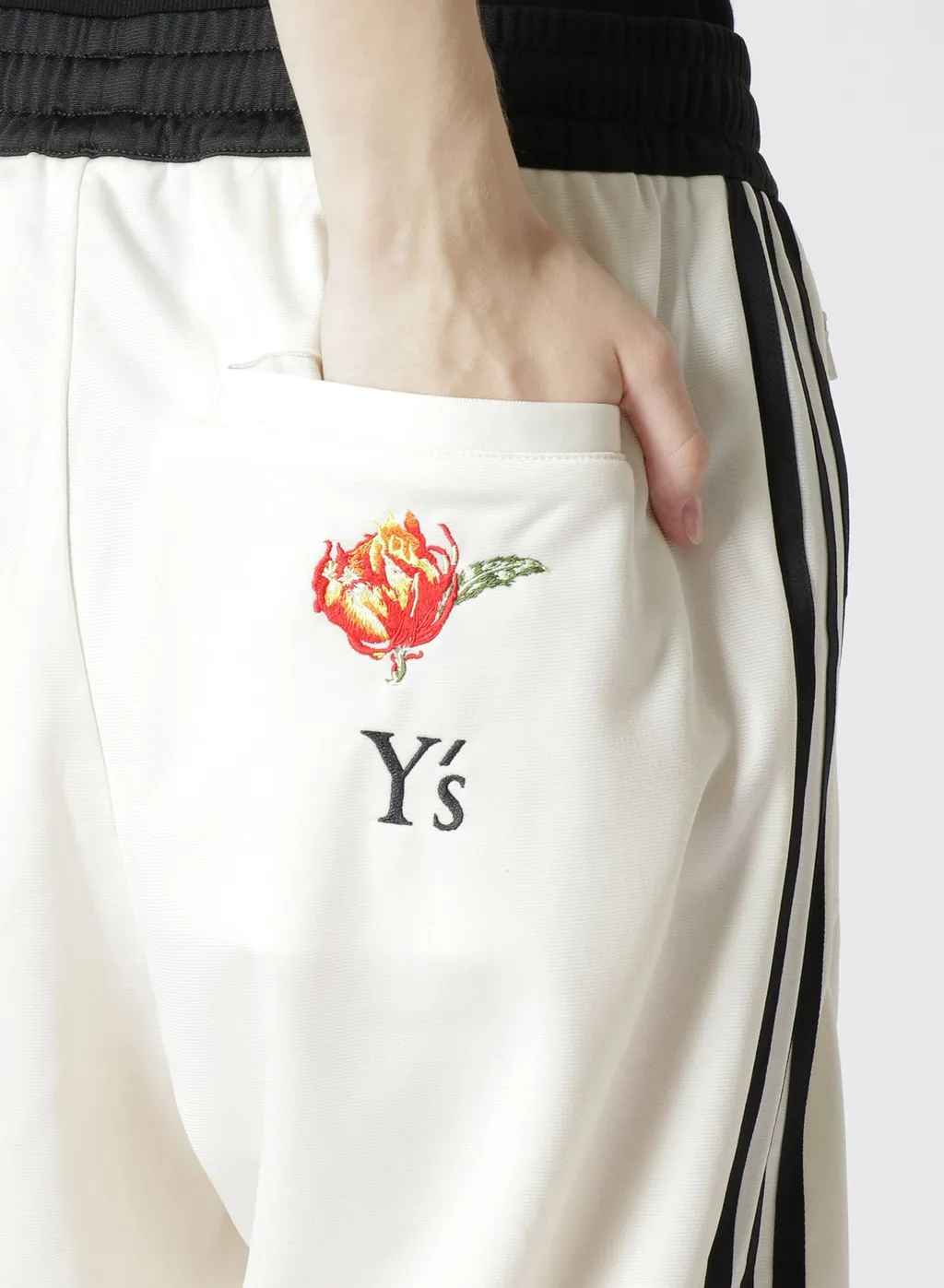 [Y's X Adidas]Cactus Flower Track Pants
