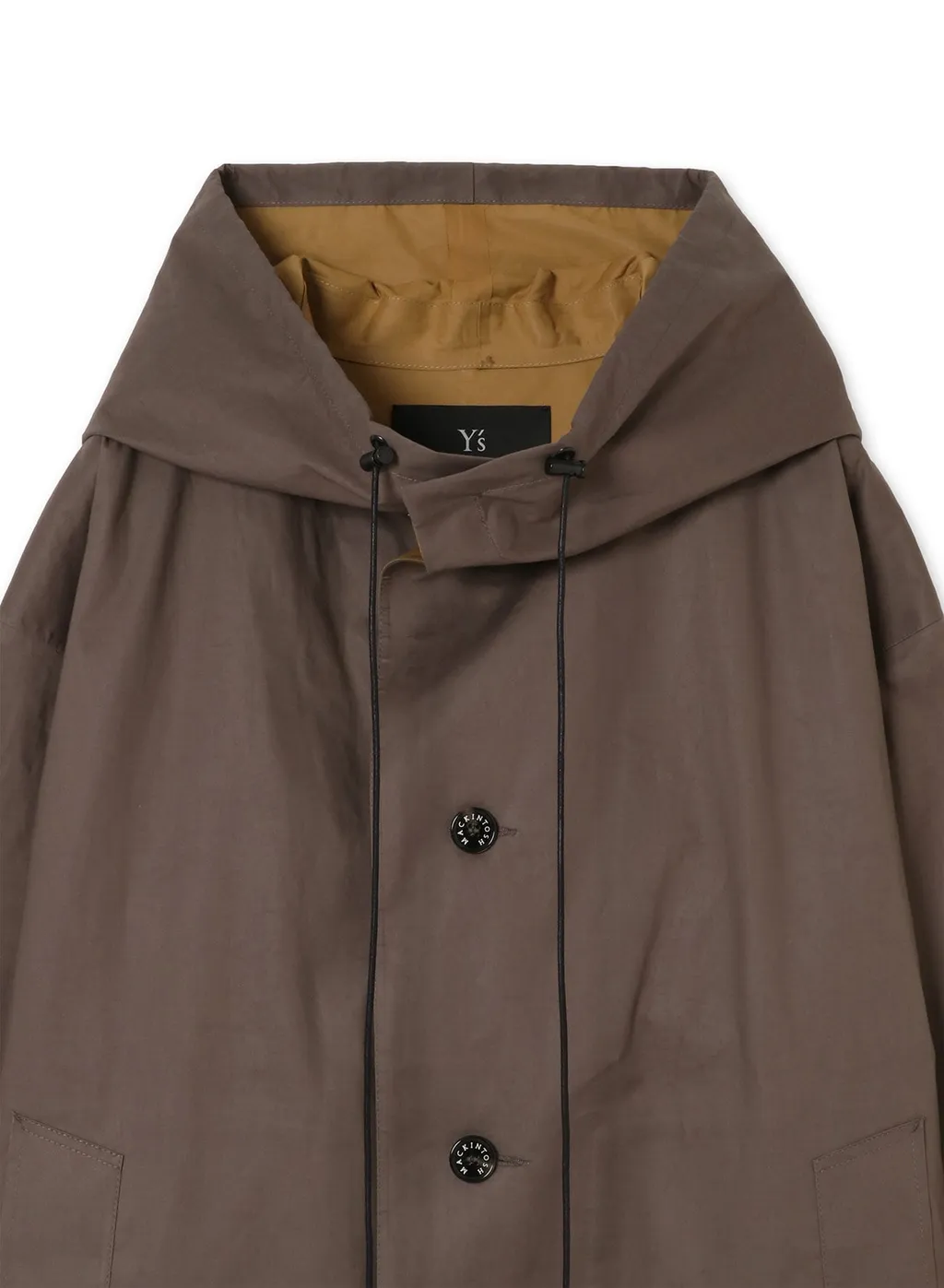 [Y's 1972 - Y’S Crafted By Mackintosh]Hooded Coat