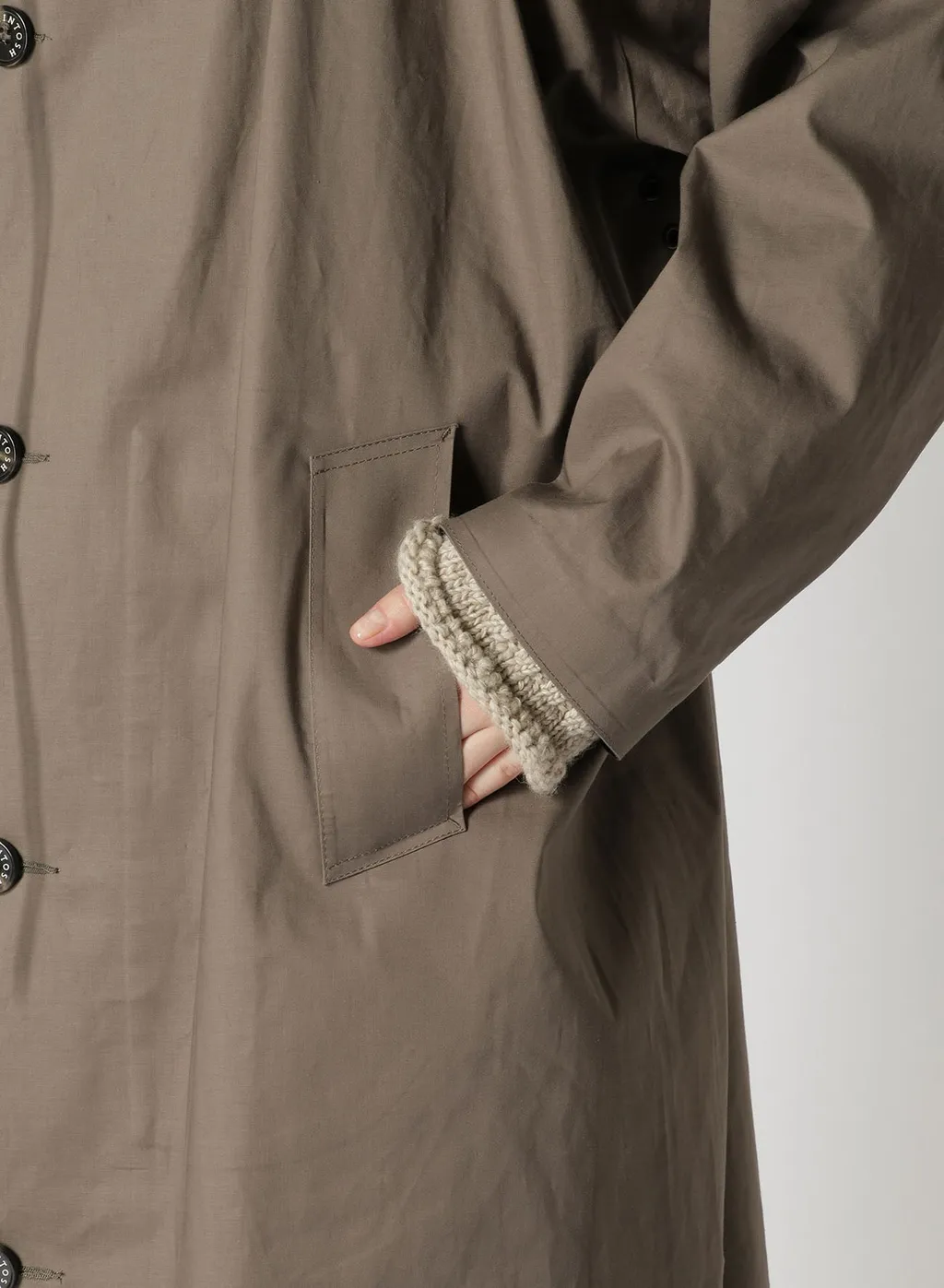 [Y's 1972 - Y’S Crafted By Mackintosh]Hooded Coat