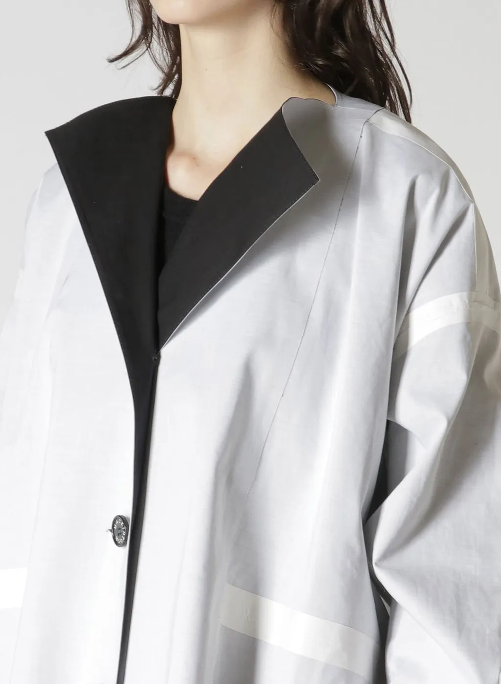 [Y's 1972 - Y’S Crafted By Mackintosh]No Collar Coat