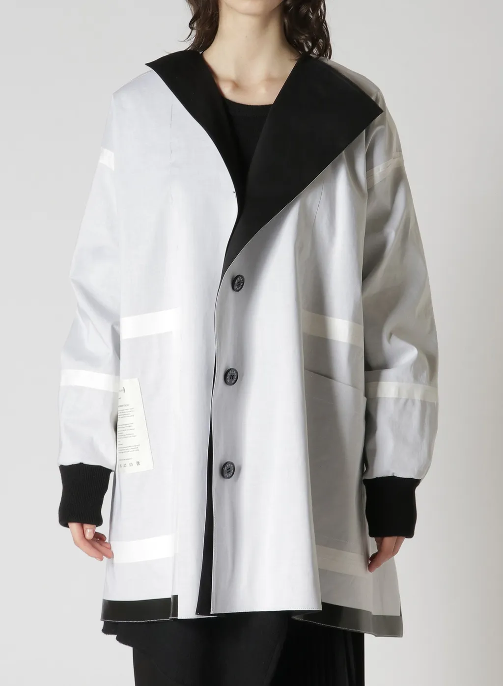 [Y's 1972 - Y’S Crafted By Mackintosh]No Collar Coat