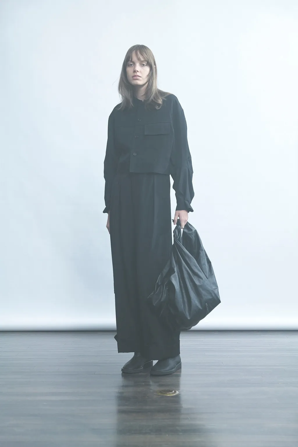 Draped Zip Bag