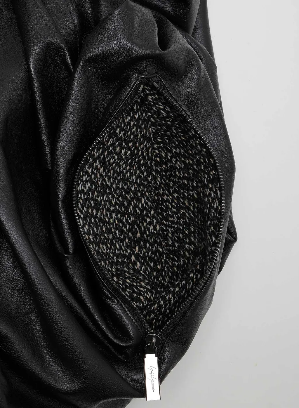 Draped Zip Bag