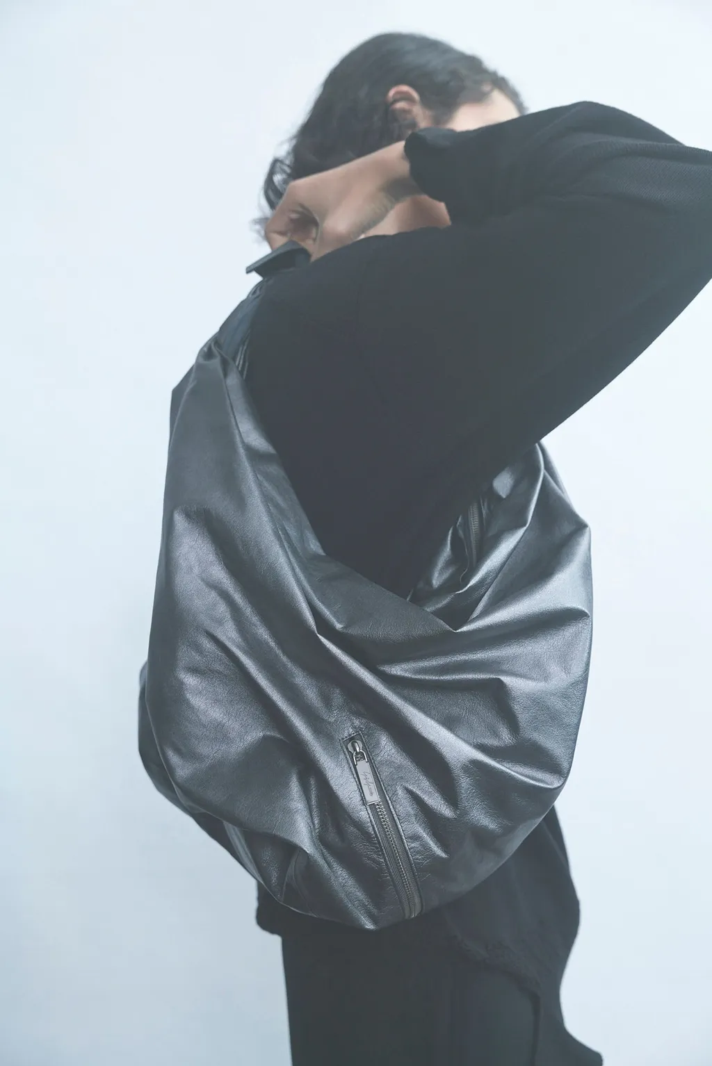 Draped Zip Bag