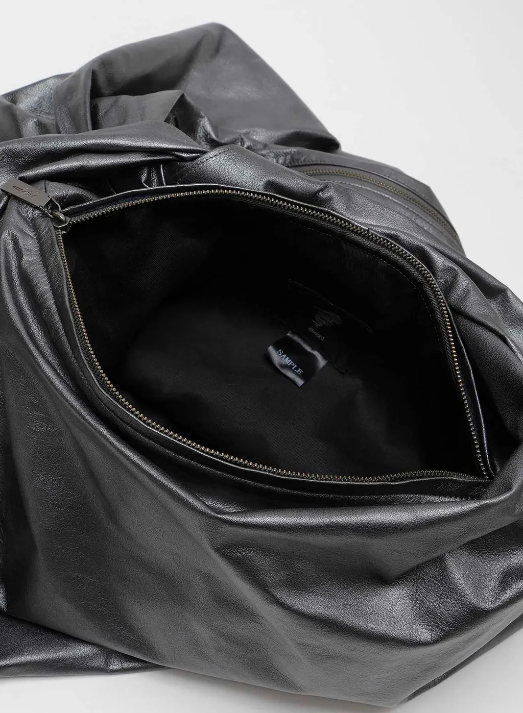 Draped Zip Bag