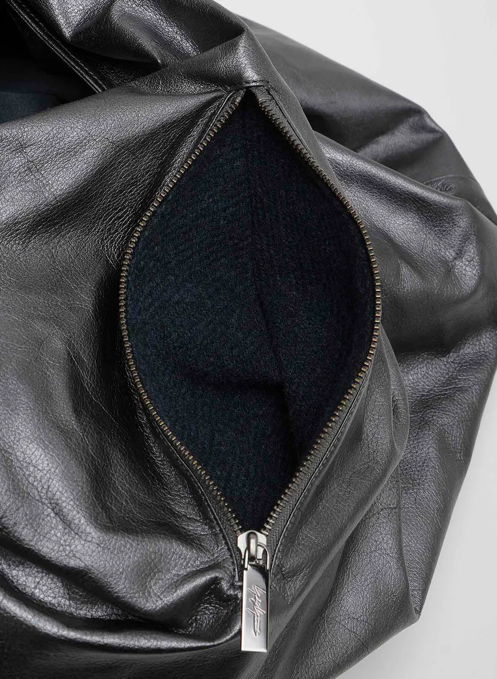 Draped Zip Bag