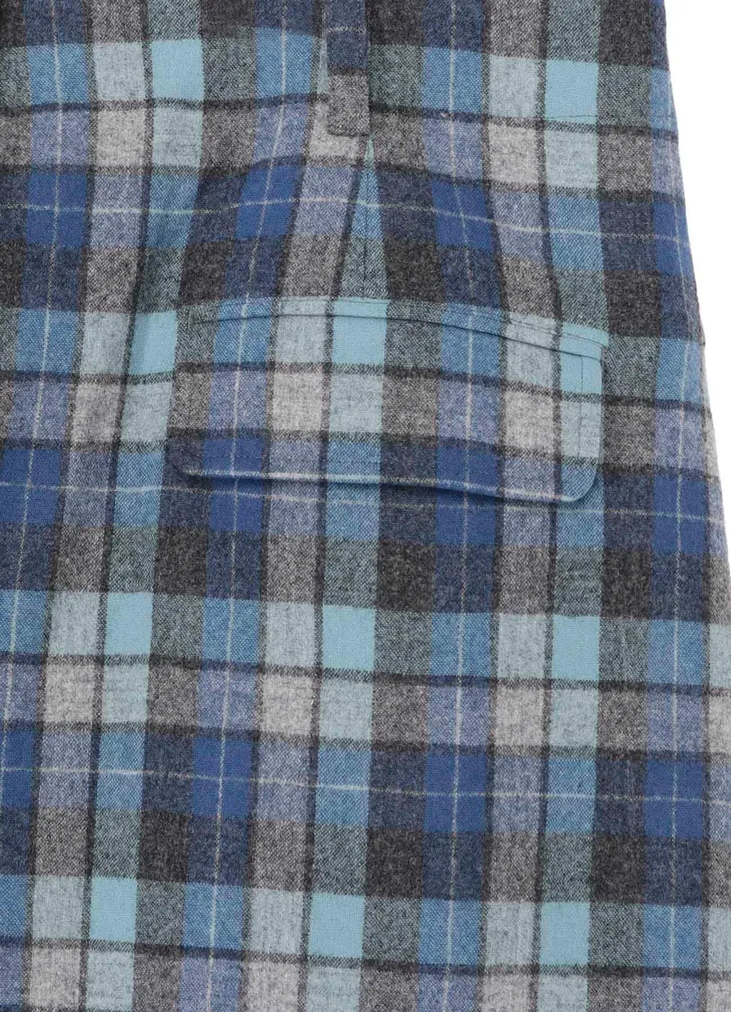 Yohji Yamamoto × Pendleton Plaid Pants A