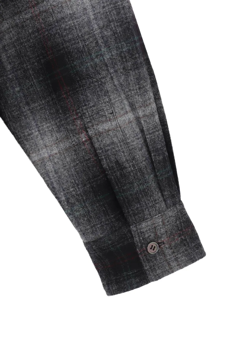 Yohji Yamamoto × Pendleton Plaid Blouse D