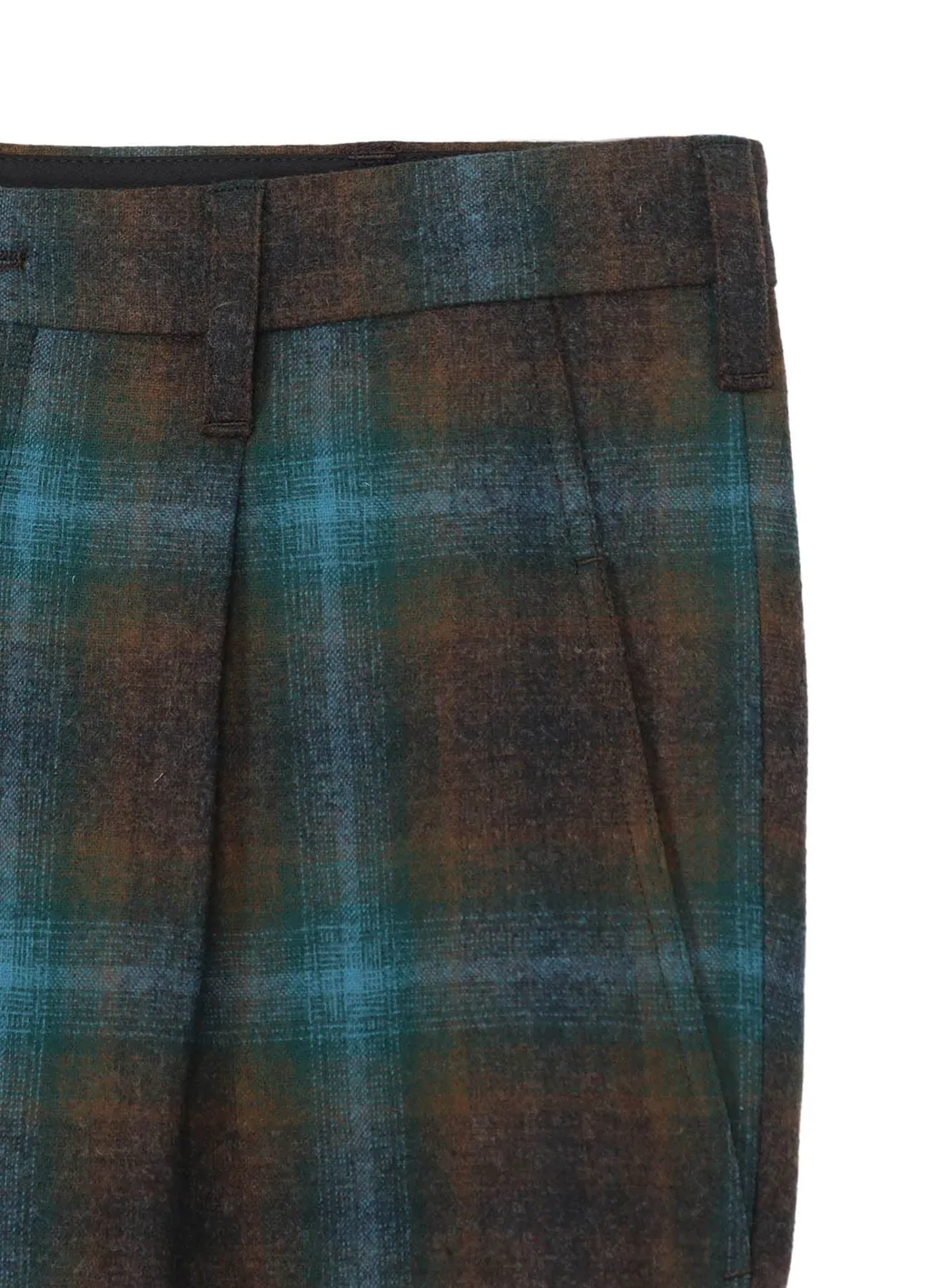 Yohji Yamamoto × Pendleton Plaid Pants C