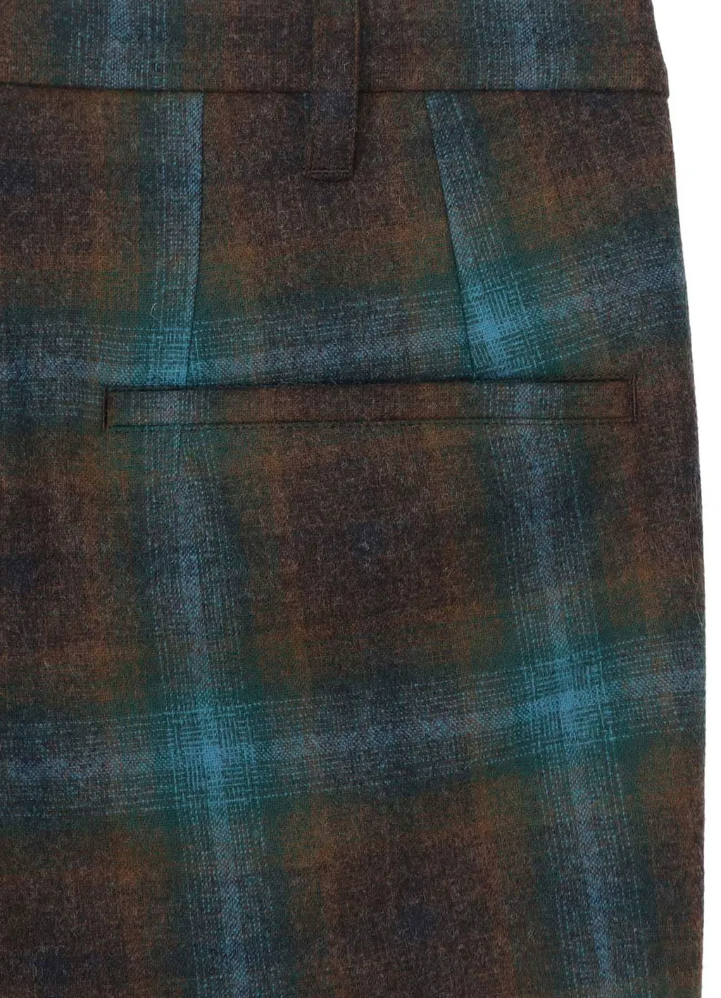 Yohji Yamamoto × Pendleton Plaid Pants C