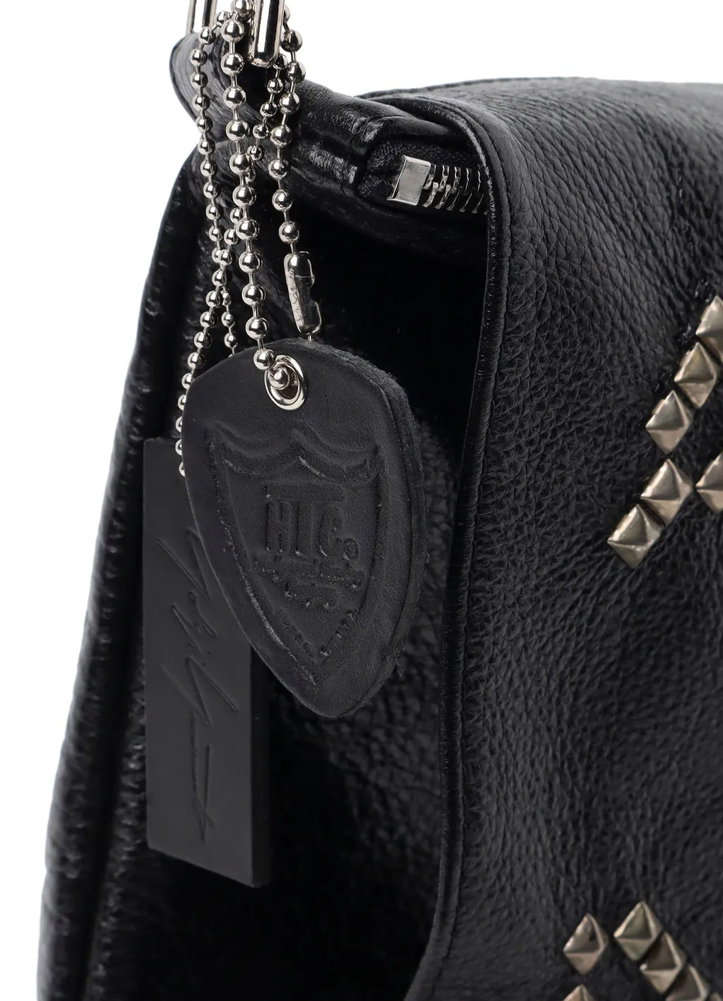 Yohji Yamamoto × Htc Studs Shoulder Bag