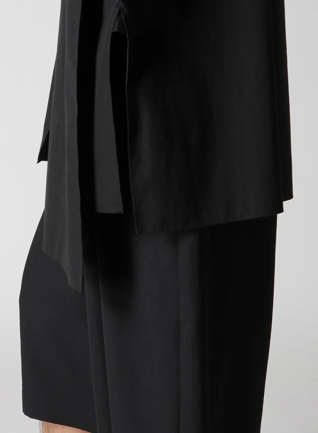 Cotton Broad Gather Double Blouse