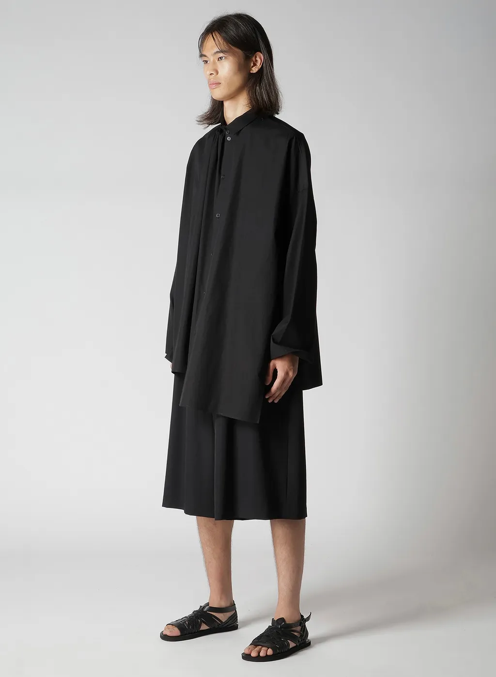 Cotton Broad Gather Double Blouse