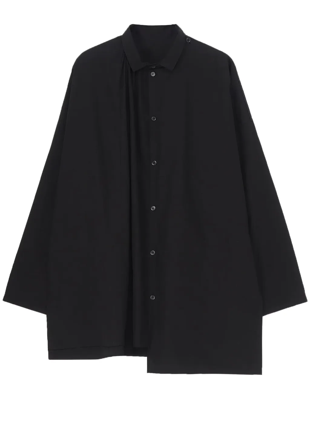 Cotton Broad Gather Double Blouse