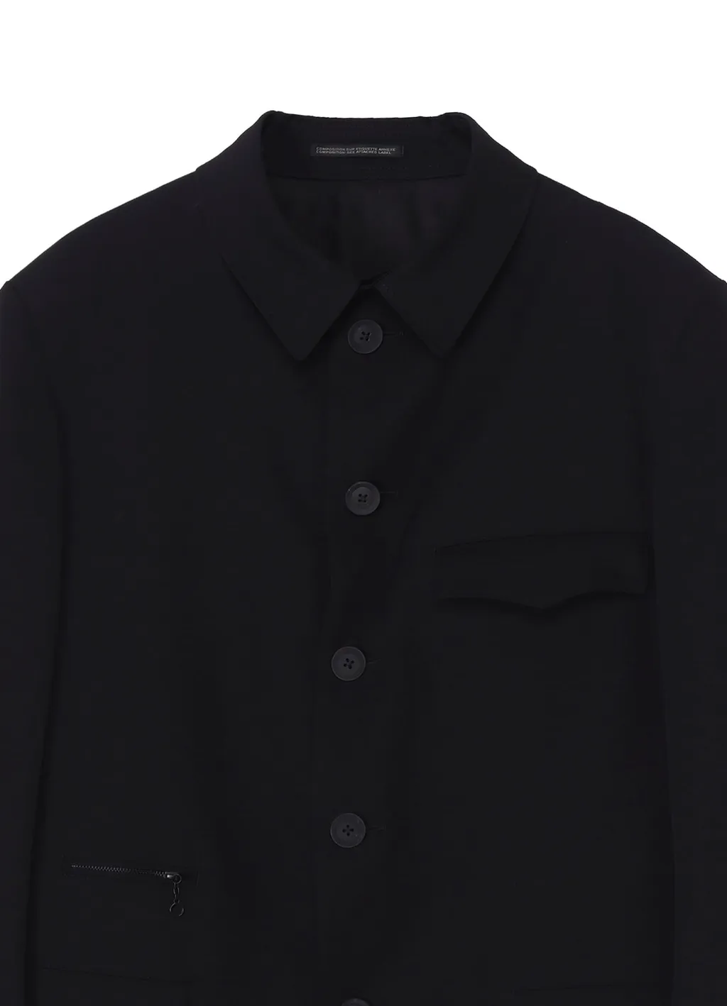 Wool Gabardine Army Jacket