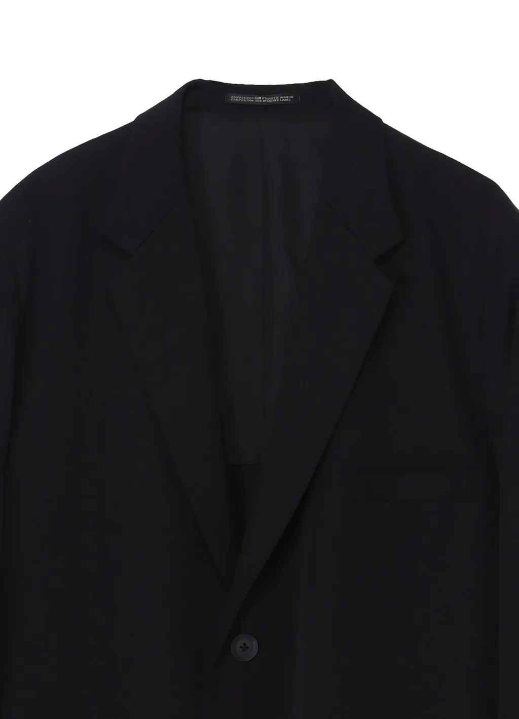 Wool Gabardine Double Button Jacket