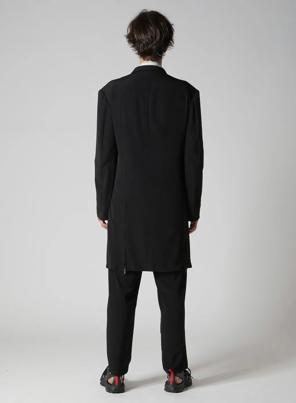 Ta Tuxedo Peaked Lapel Zip Opened Jacket