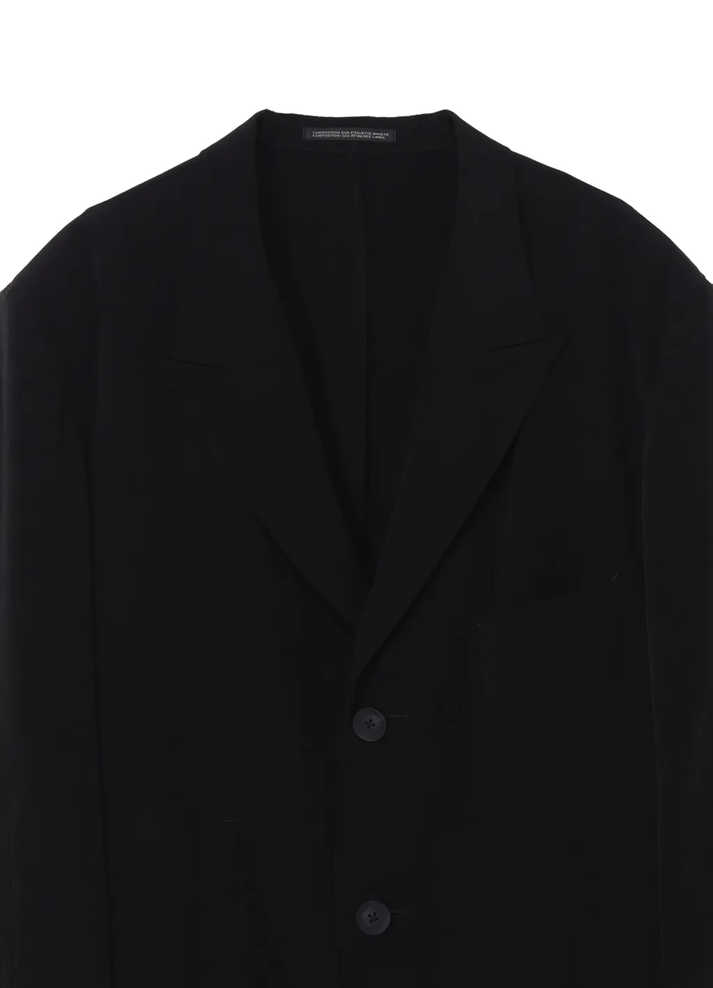 Ta Tuxedo Peaked Lapel Zip Opened Jacket