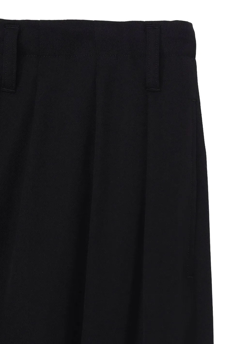 Wool Gabardine Standard Baloon Pants