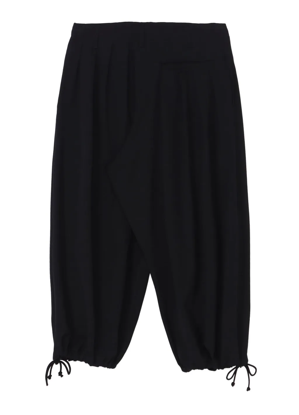 Wool Gabardine Standard Baloon Pants
