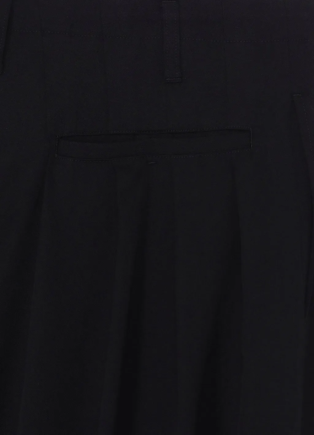 Wool Gabardine Standard Baloon Pants