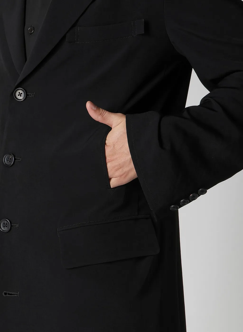 Ta Tuxedo 4 Buttons Long Jacket