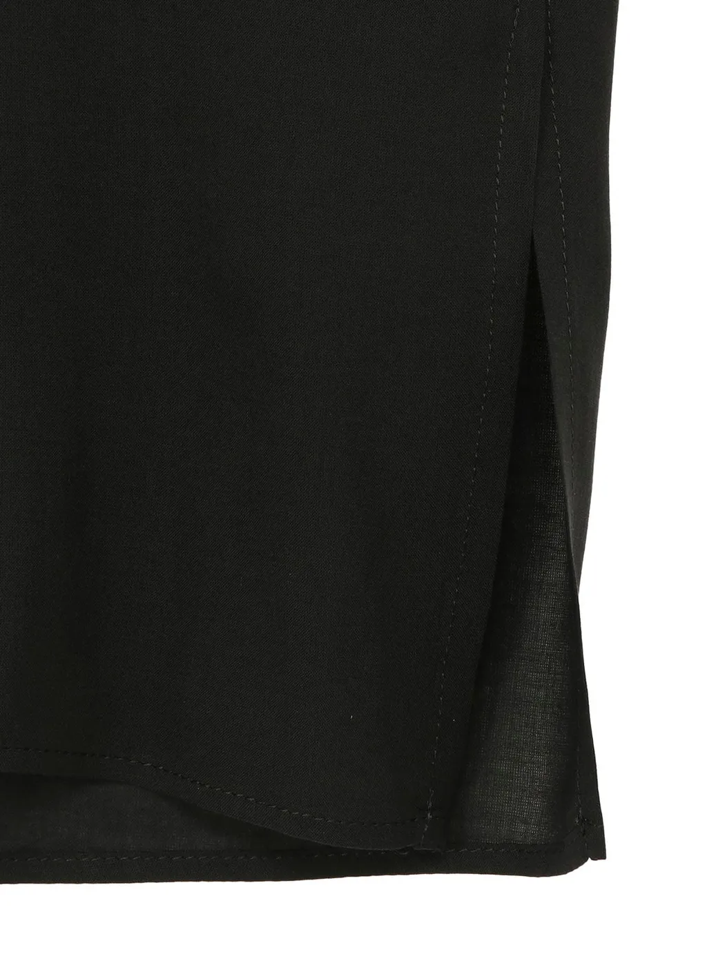 Cellulose Lawn Stand Collar Blouse