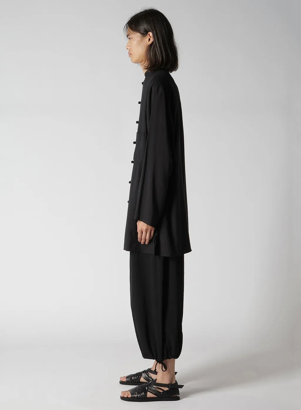 Cellulose Lawn China Button Blouse