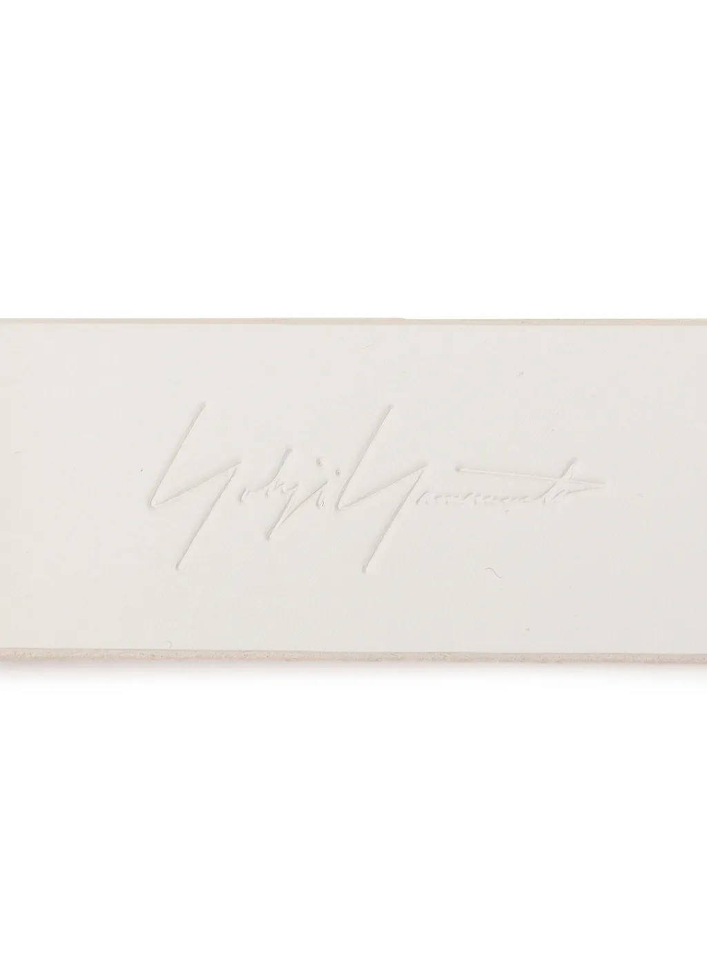 White Leather 30Mm Free Belt