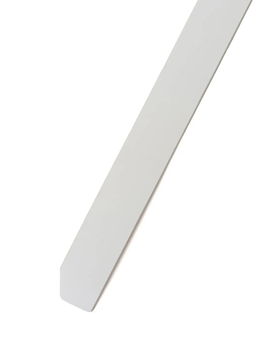 White Leather 30Mm Free Belt