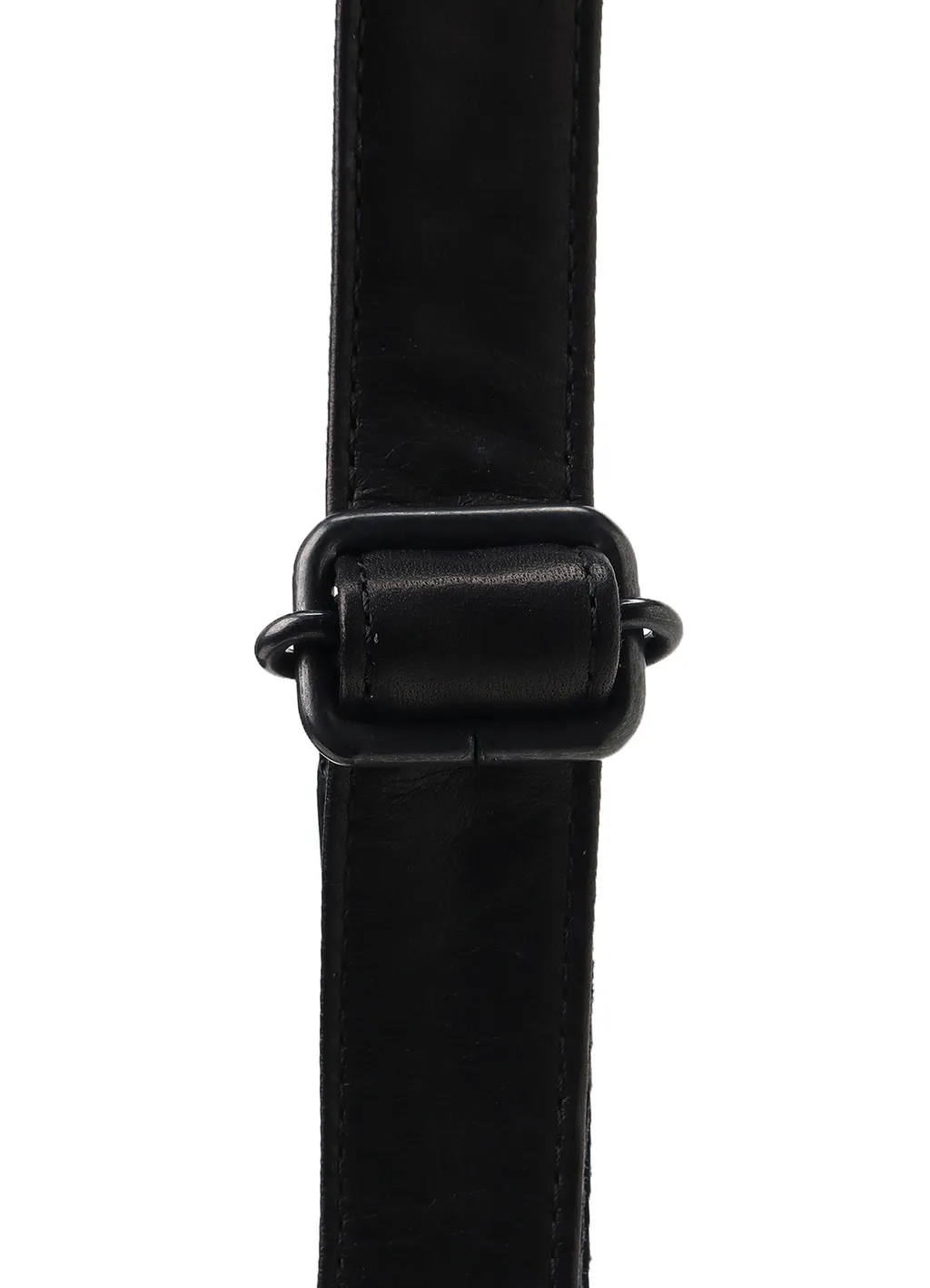Scratch Horse Leather Zip Shoulder Pouch