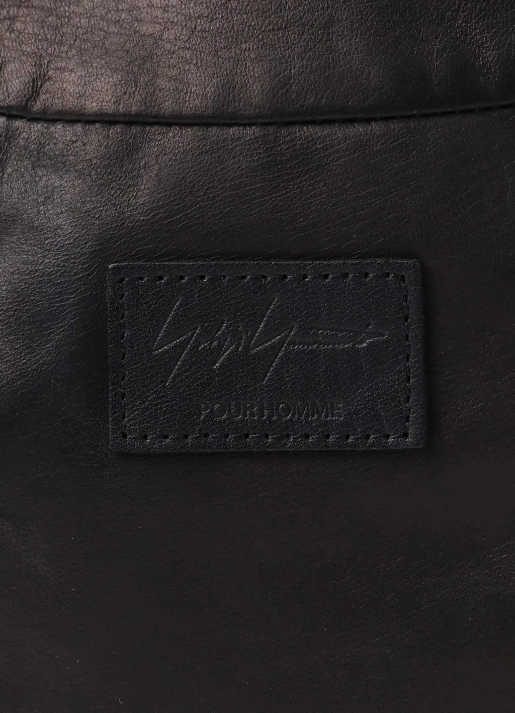 Scratch Horse Leather Half Moon Shoulder Bag