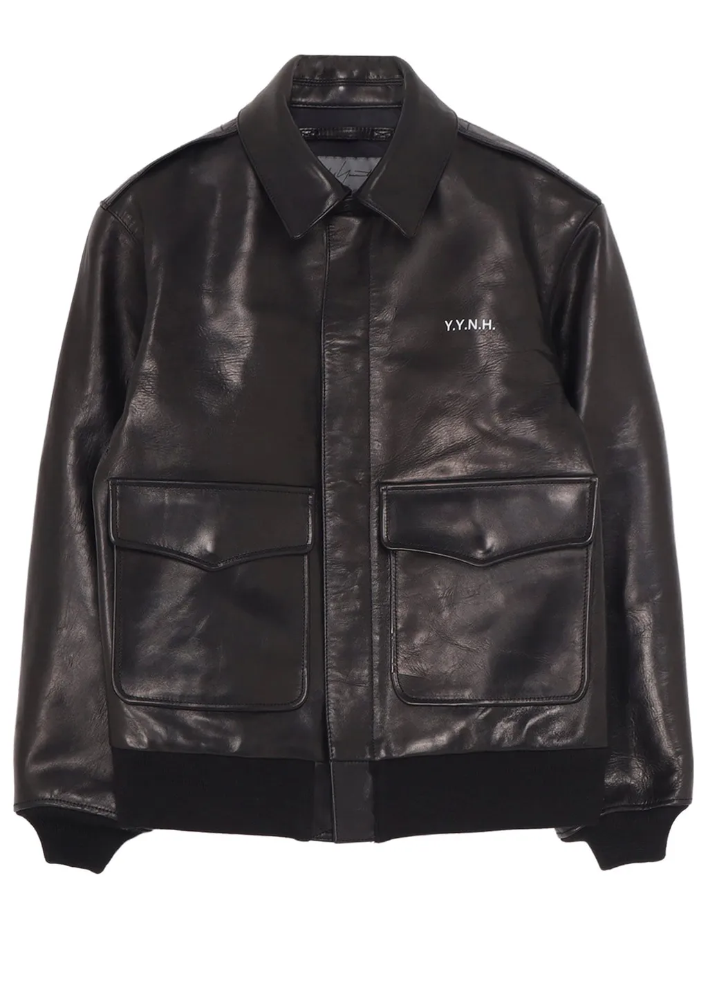 Yohji Yamamoto × Nh Leather Jacket