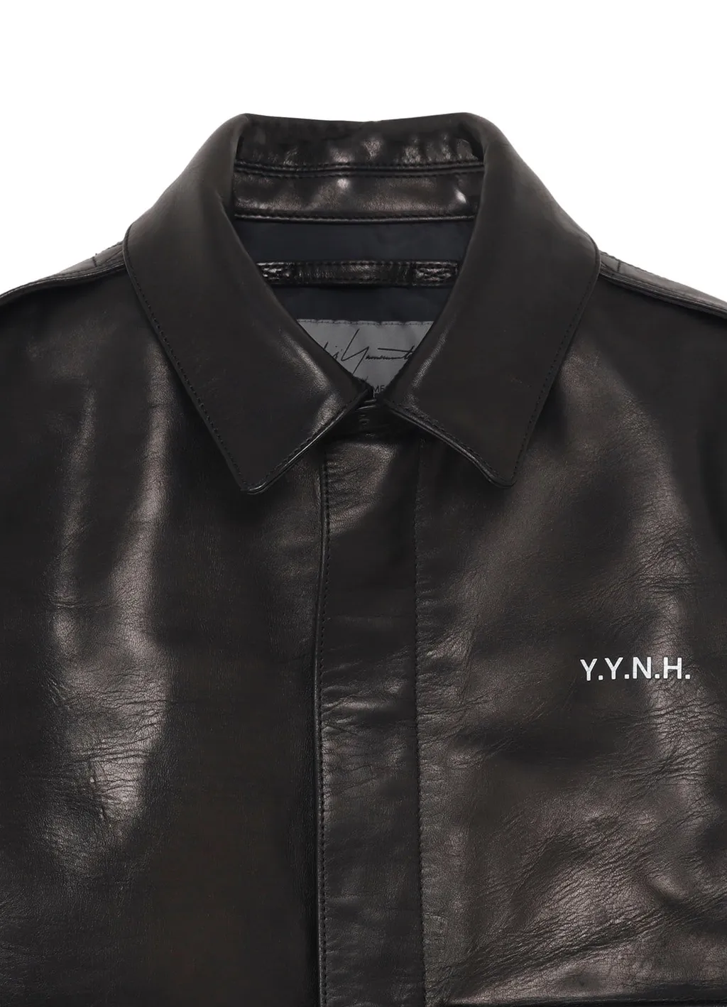 Yohji Yamamoto × Nh Leather Jacket
