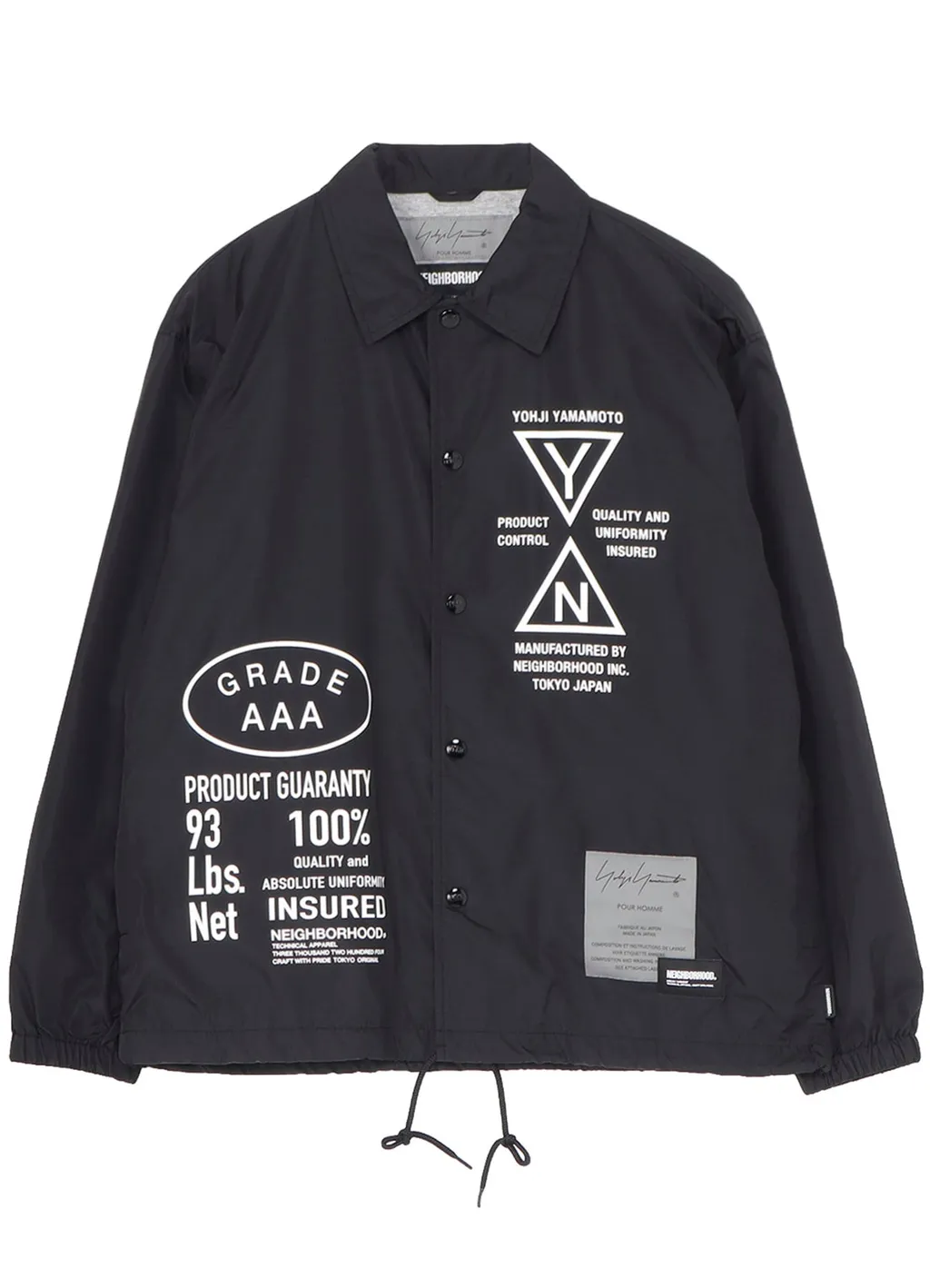 Yohji Yamamoto × Nh Windbreaker Jacket