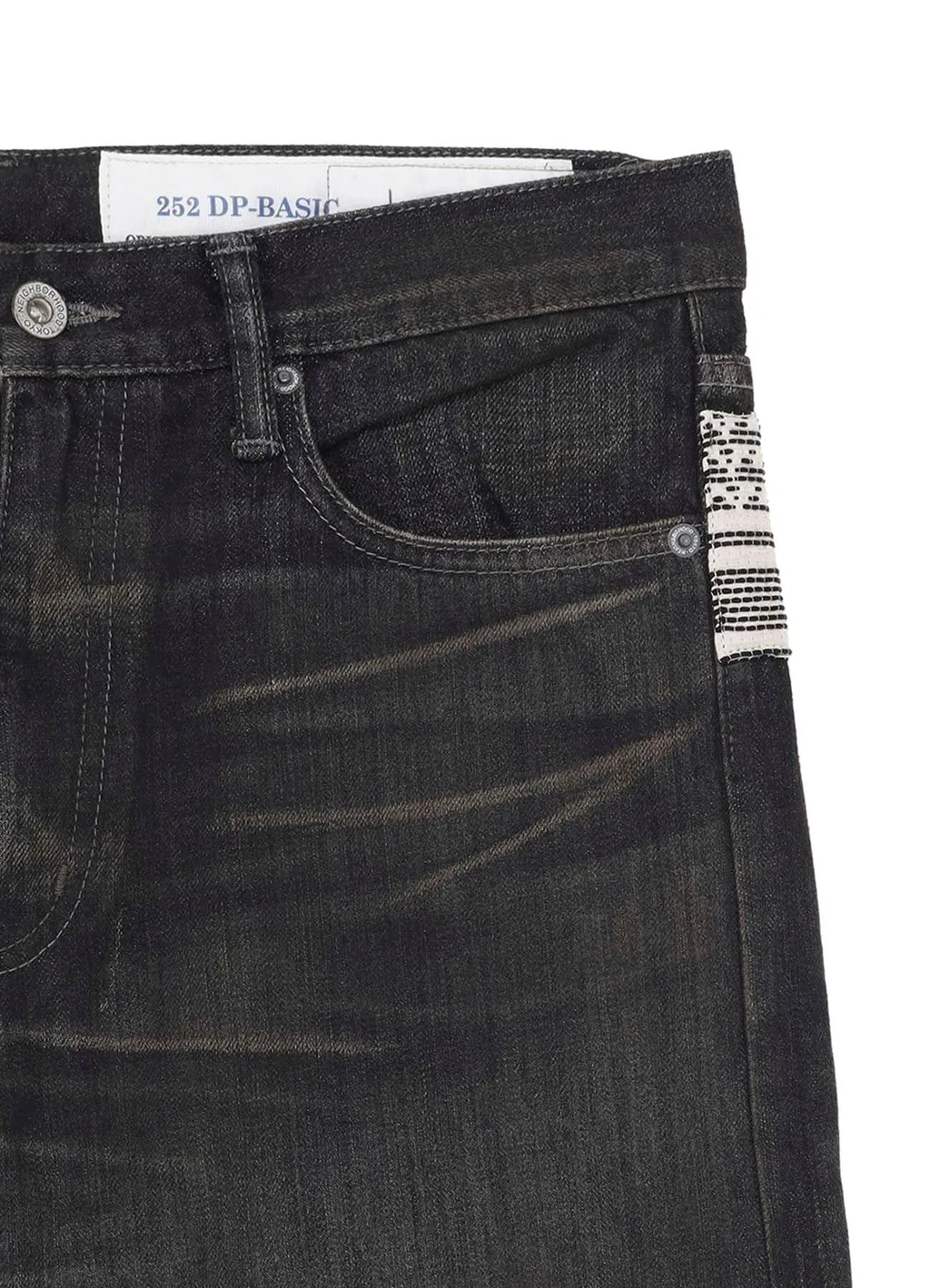 Yohji Yamamoto × Nh Savage Denim Dp Basic Pants