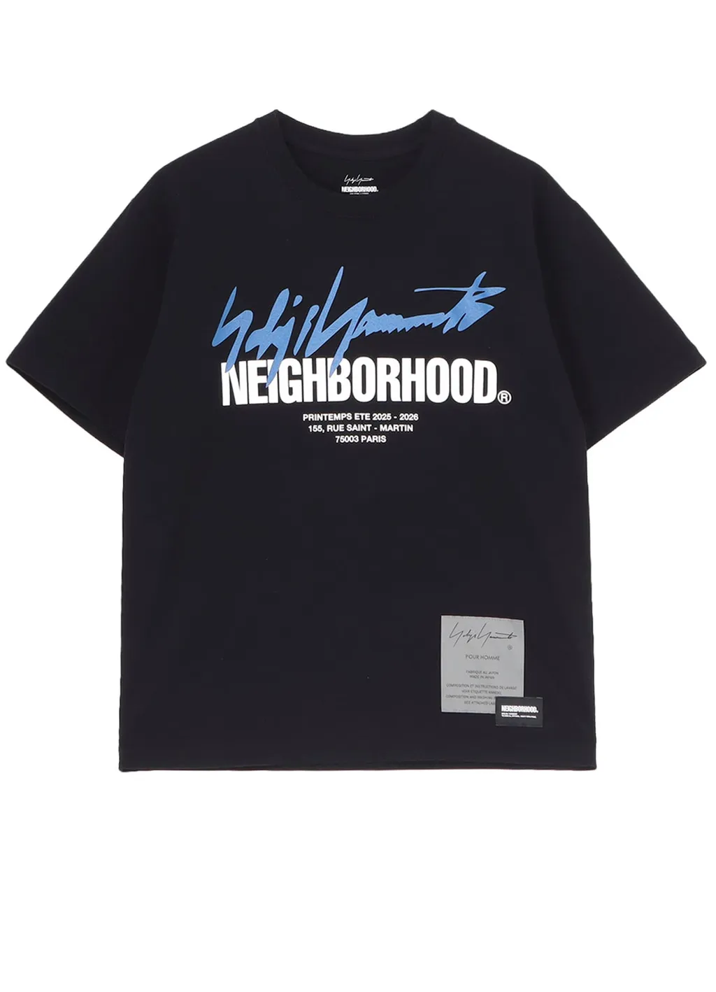 Yohji Yamamoto × Nh Tee Ss-2