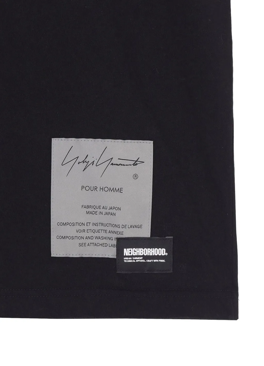 Yohji Yamamoto × Nh Tee Ss-2